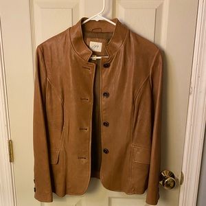 J. Jill genuine leather jacket
